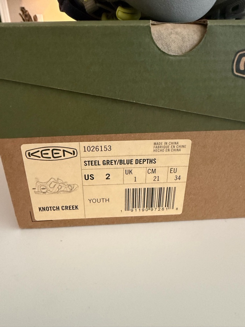 Keen Kids' Knotch Creek Casual Comfortable - Picture 3 of 3